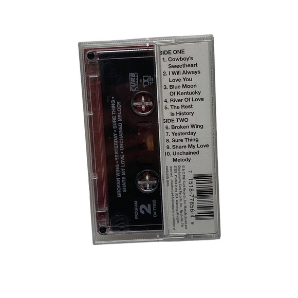 Leann Rimes Unchained Melody/The Early Years by Curb Records 1997 Cassette Tape - Picture 2 of 5